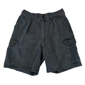 Polo Ralph Lauren Dark Gray Shorts Cargo Men's Size‎ 36 USA 100% Cotton Gorpcore